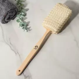 Мочалка для тела доляна