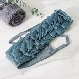 Мочалка для тела массажная доляна