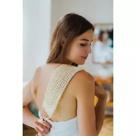 Мочалка-лента для тела натуральная