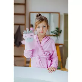 Мочалка варежка детская доляна