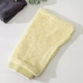 Мочалка-варежка для тела массажная доляна, 22×13 см