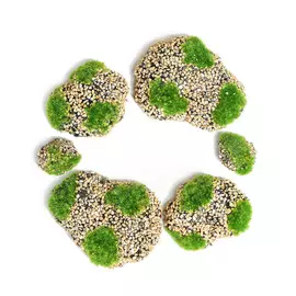 Мох искусственный, для декора,