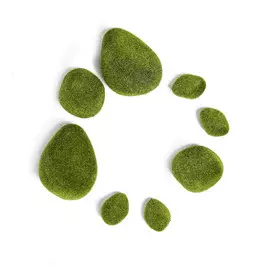 Мох искусственный, для декора,