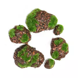 Мох искусственный, для декора,