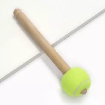 Молоток-колотушка для барабана music life, 286.5 см, теннисный мяч