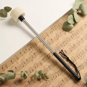 Молоток-колотушка для барабана music life, металл, 325 см