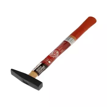 Молоток слесарный лом, квадратный боек, деревянная рукоятка, 100 г