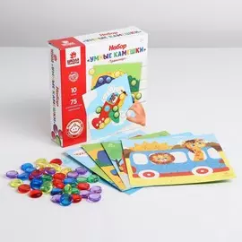 Мозаика с камешками марблс