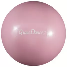 Мяч для художественной гимнастики 16,5 см, 280 г, цвет бледно-розовый