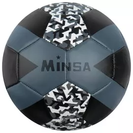 Мяч футзальный minsa, размер.4,, 32 панели, pvc, бутиловая камера, 340 г