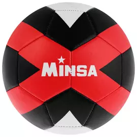 Мяч футзальный minsa, размер 4, 32 панели, pvc, бутиловая камера, 260 г