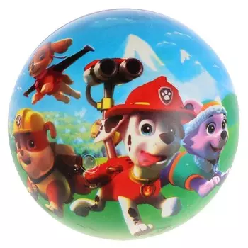 Мяч пластизоль Щенячий патруль, ТМ "ИГРАЕМ ВМЕСТЕ" FD-9(PAW)