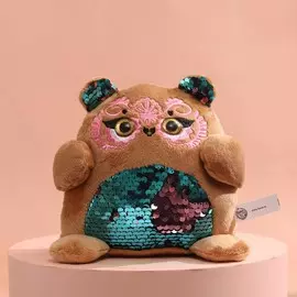 Мягкая игрушка с пайетками