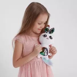 Мягкая игрушка с пайетками
