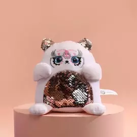 Мягкая игрушка с пайетками