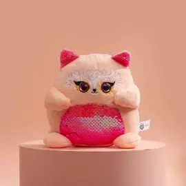 Мягкая игрушка с пайетками