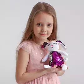 Мягкая игрушка с пайетками