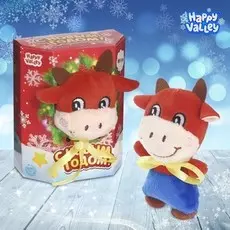 Мягкая игрушка весёлый бычок