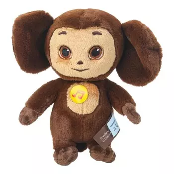 Мягкая озвученная размер До 30 см Чебурашка, "МУЛЬТИ-ПУЛЬТИ" M126180CH-17S