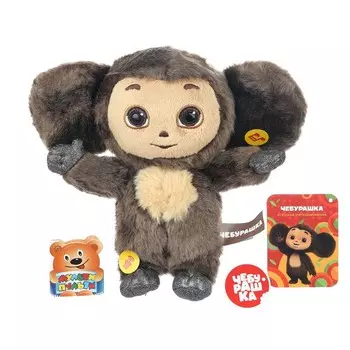 Мягкая озвученная размер До 30 см Чебурашка, "МУЛЬТИ-ПУЛЬТИ" M122991CH-PU-20S