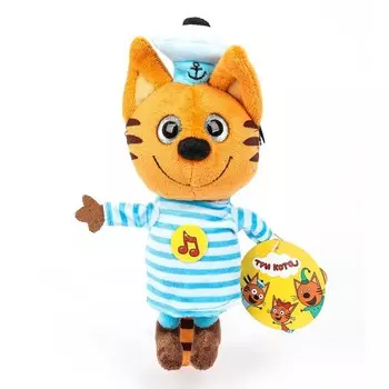 Мягкая озвученная размер До 30 см Три Кота, "МУЛЬТИ-ПУЛЬТИ" M120318-14S-TY