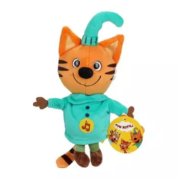 Мягкая озвученная размер До 30 см Три Кота, "МУЛЬТИ-ПУЛЬТИ" M120319-15S-TY