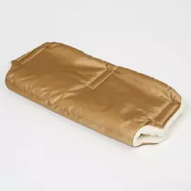 Муфта на ручку коляски, бежевые