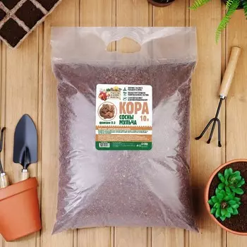 Мульча кора сосны