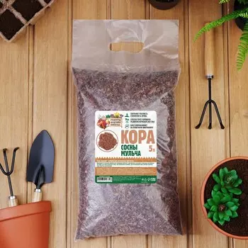 Мульча кора сосны