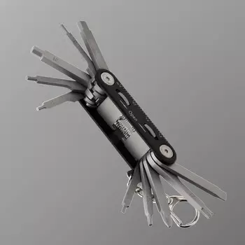 Мультитул 11 в1: отвертки, ключи, линейка, черный