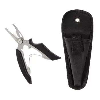 Мультитул 3в1 рыболовный, черный 13 см