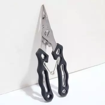 Мультитул 3в1 рыболовный, черный 16 см