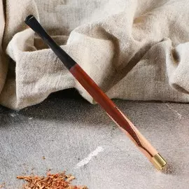 Мундштук гравированный, длинный, 17 см