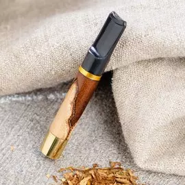 Мундштук гравированный мужской