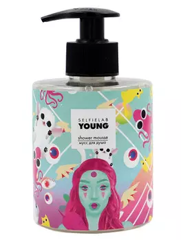 Мусс для душа с экстрактами персика и малины 300 мл