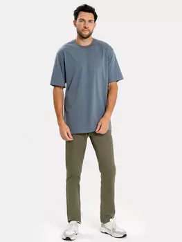 Мужские брюки джинсовые в зеленом оттенке