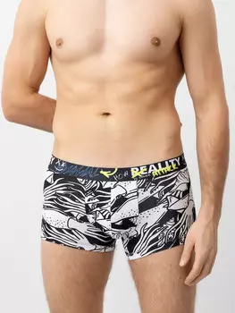 Мужские трусы-боксеры в расцветке