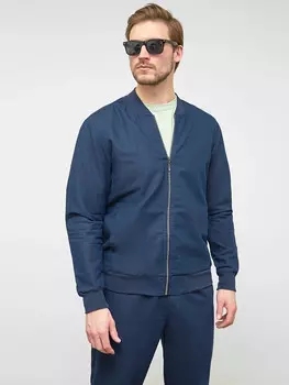 Мужской жакет на молнии из премиального льна