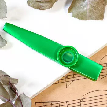 Казу музыкальный инструмент music life, зеленый