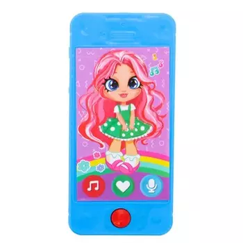 Музыкальный телефон, звук, свет, в пакете