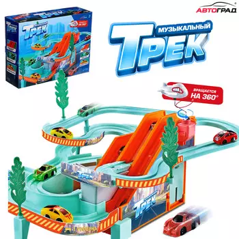 Музыкальный трек, работает от батареек