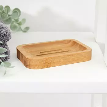 Мыльница, 11.581.7 см, бамбук