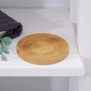 Мыльница бамбуковая, 0.99.59.5 см