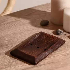 Мыльница из кокоса