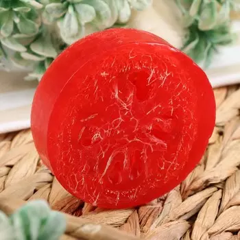 Мыло массажное с люффой