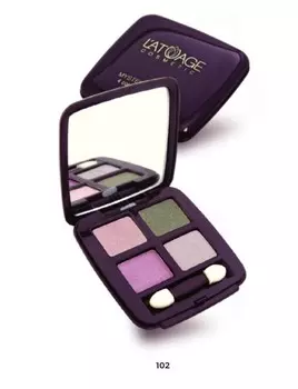 Mysterious Eyes Тени для век 4-х цветные тон №102 6 г