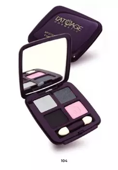 Mysterious Eyes Тени для век 4-х цветные тон №104 6 г