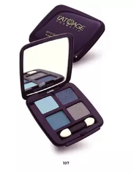 Mysterious Eyes Тени для век 4-х цветные тон №107 6 г