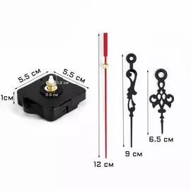 Часовой механизм со стрелками