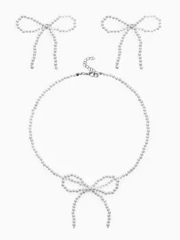 Набор 2 предмета: серьги, колье